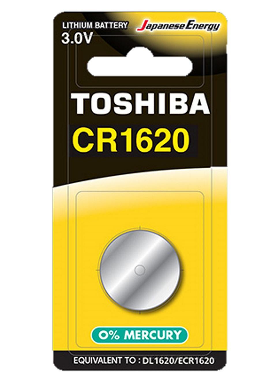 3.0V CR1620 Speciality Button/Coin Lithium Battery Silver