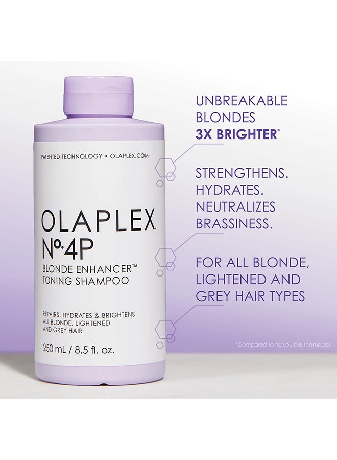 No. 4P Blonde Enhancer Toning Shampoo Lavender 250ml - pnsku/N51007085A/45/_/1725025590/e8813723-5b85-495c-9b14-af6568a99373