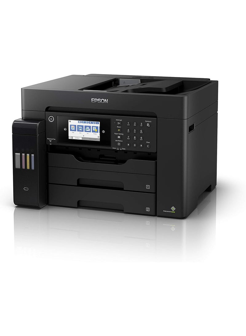 EPSON - EcoTank L15160 A3+ 4-in-1 Print, Scan, Copy, Fax Wireless Inktank Business Printer Black - Image 1