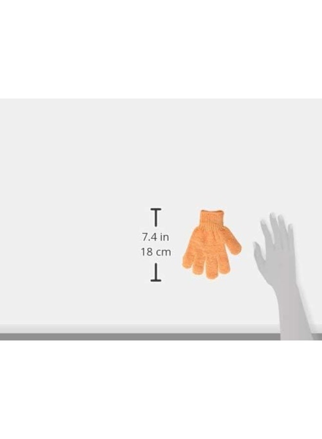 THE BODY SHOP Exfoliating Bath Gloves with Loop – Deep Cleansing Body Scrub Gloves for Dead Skin Cell Removal | Use with Soap or Body Wash for Rich Lather | Reusable Burnt Orange - Image 5
