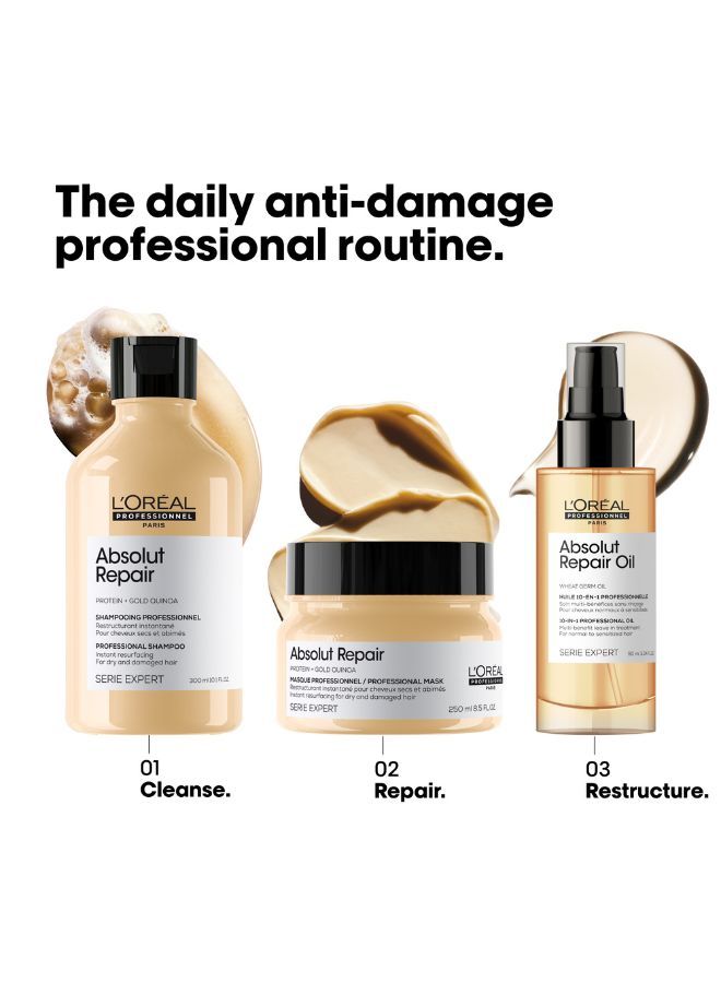 L'Oréal Professionnel - Absolut Repair Shampoo 300ml - Image 1