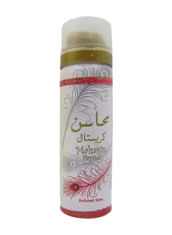 لطافة عطر محاسن كريستال EDP مع مزيل عرق مجاني داخل العبوة 100ملليلتر