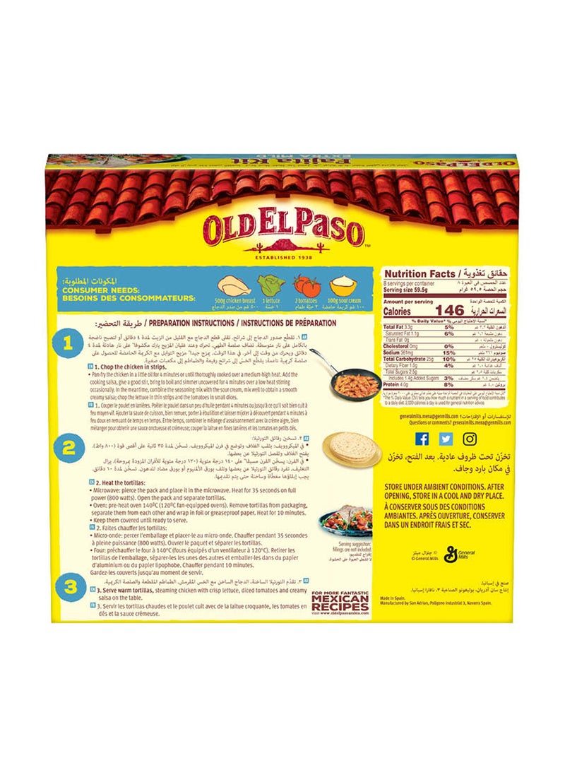 Old El Paso Extra Mild Fajita Kit 476grams - Image 2