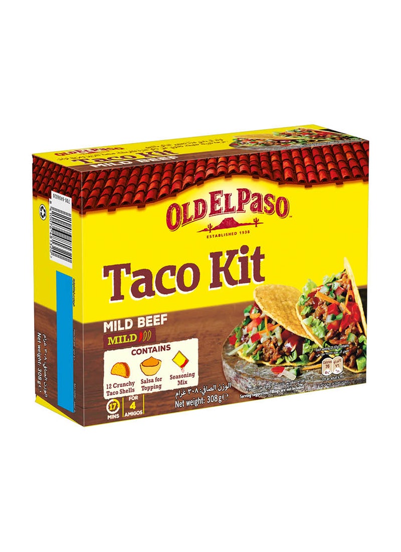 Old El Paso Taco Kit Mild Beef 308grams - Image 1