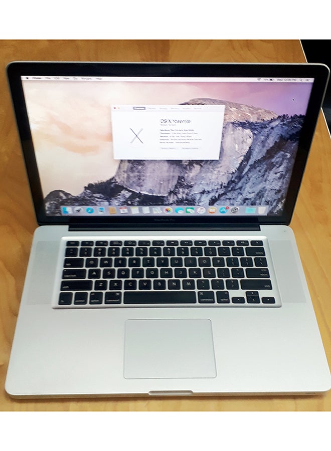 Apple Renewed - MacBook Pro (2009) Laptop With 15.4-Inch Full HD Display, Core 2 Duo Processor/Dual Core/4GB RAM/500GB SSD/macOS English Silver  - Image 3