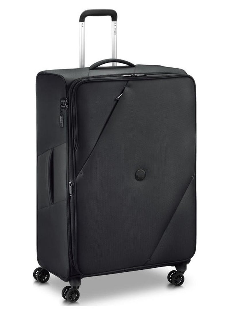 DELSEY Maringa Lightweight Large Check in Luggage Trolley 71cm 4DW Black - Image 1