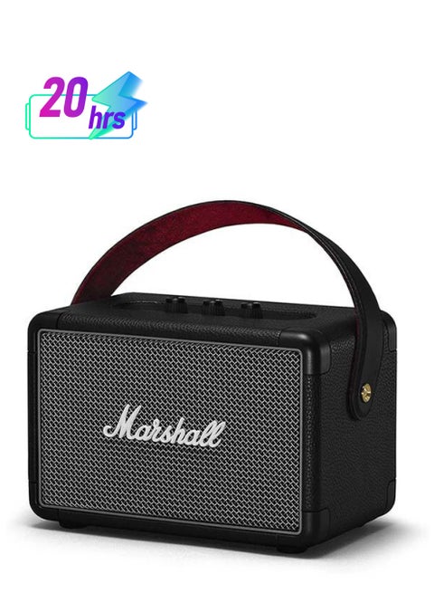Kilburn II Bluetooth Wireless Water Resistant 20+ Hours 36W Portable Speaker Black
