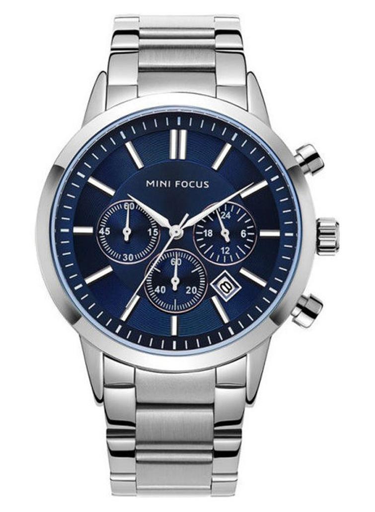 ميني فوكاس ساعة يد تناظرية من الستانلس ستيل Mf0188G-02 - Image 1