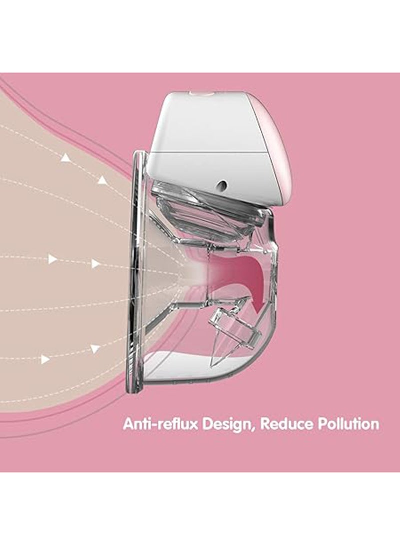 BEBEBAO - BB-P1 Wearable Pump Hands Free Electric Single Portable Wearable Cup 8oz/ 240ml BPA-free 3 Modes 10 Suction Levels Comfort Breastfeeding Milk Collector With 28mm Flange - Image 1