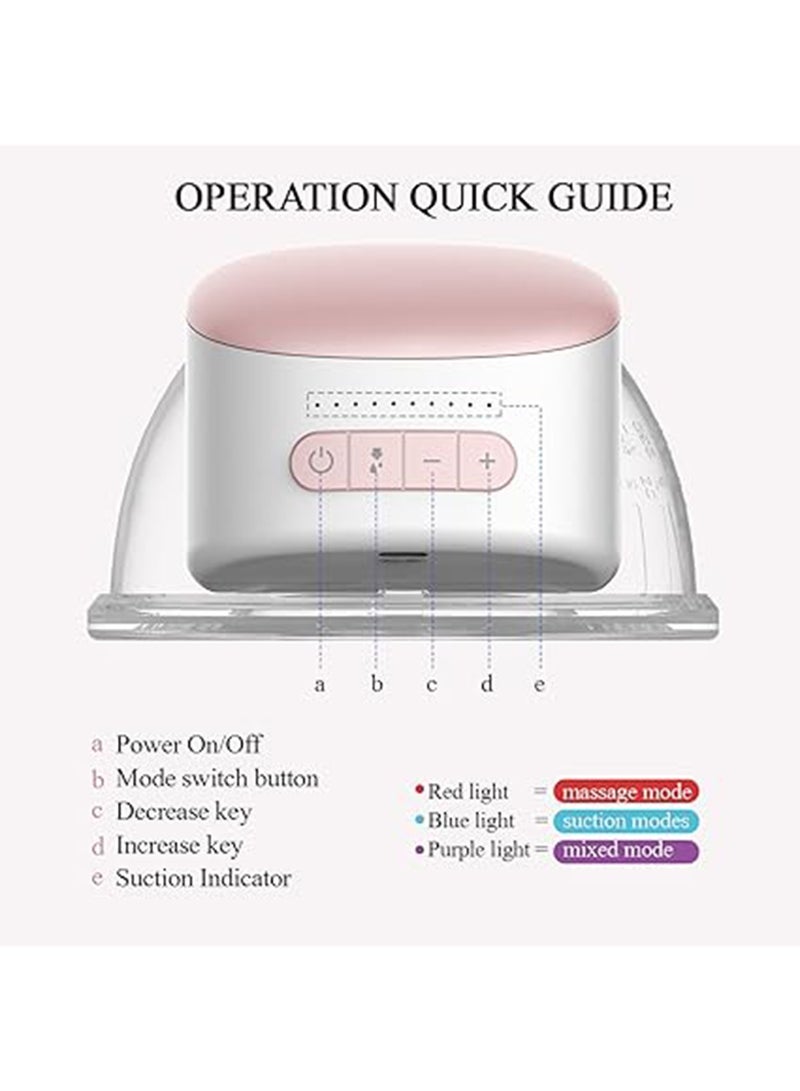 BEBEBAO - BB-P1 Wearable Pump Hands Free Electric Single Portable Wearable Cup 8oz/ 240ml BPA-free 3 Modes 10 Suction Levels Comfort Breastfeeding Milk Collector With 28mm Flange - Image 1
