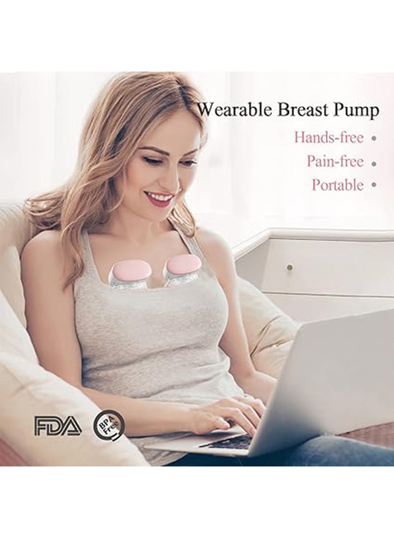 BEBEBAO - BB-P1 Wearable Pump Hands Free Electric Single Portable Wearable Cup 8oz/ 240ml BPA-free 3 Modes 10 Suction Levels Comfort Breastfeeding Milk Collector With 28mm Flange - Image 1