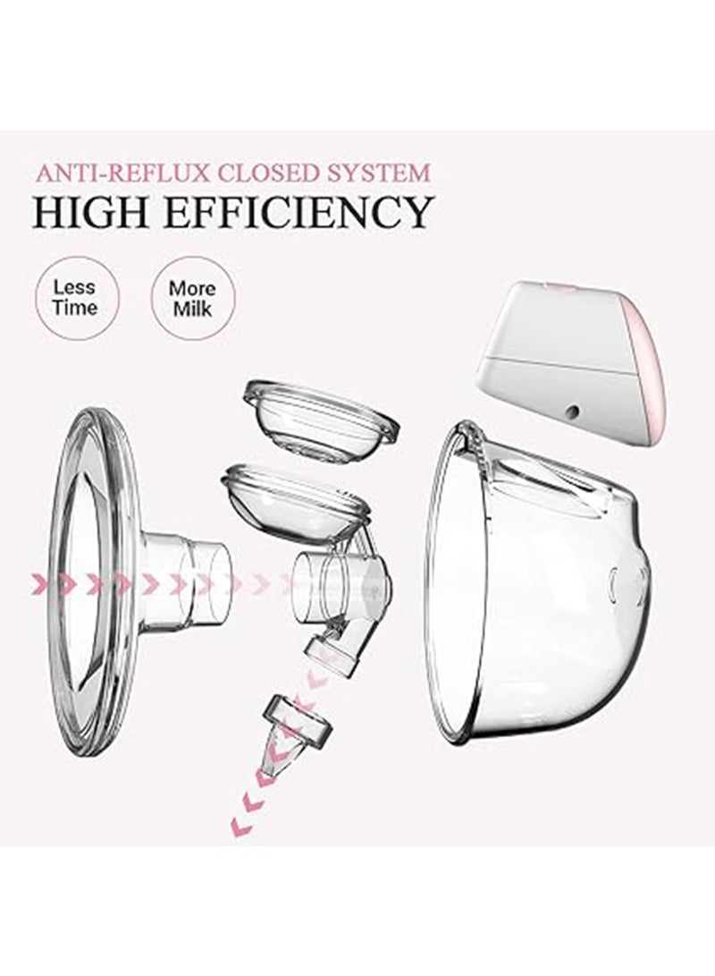 BEBEBAO - BB-P1 Wearable Pump Hands Free Electric Single Portable Wearable Cup 8oz/ 240ml BPA-free 3 Modes 10 Suction Levels Comfort Breastfeeding Milk Collector With 28mm Flange - Image 1