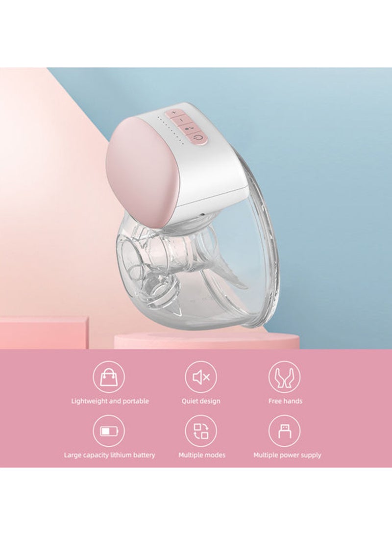 BEBEBAO - BB-P1 Wearable Pump Hands Free Electric Single Portable Wearable Cup 8oz/ 240ml BPA-free 3 Modes 10 Suction Levels Comfort Breastfeeding Milk Collector With 28mm Flange - Image 1