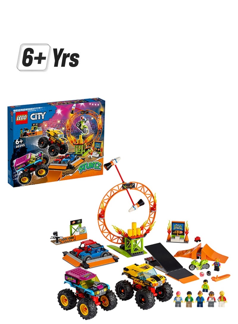 LEGO 60295 City Stunt Show Truck  Building Kit (420 Pieces) 420 6+ Years - Image 1