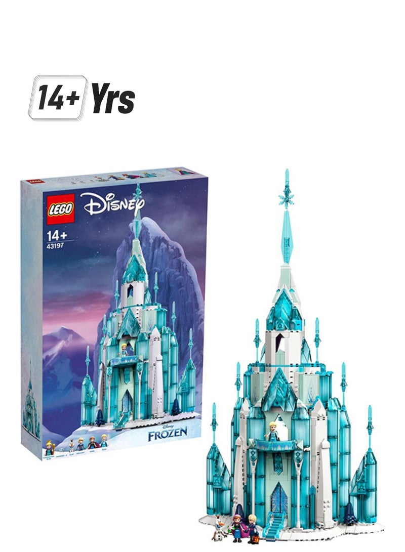 ليغو 43197 مجموعة بناء قلعة الثلج لأميرات ديزني 1709 قطعة لعمر 14 سنة فما فوق 43197 1709 14 سنة فأكثر - Image 1