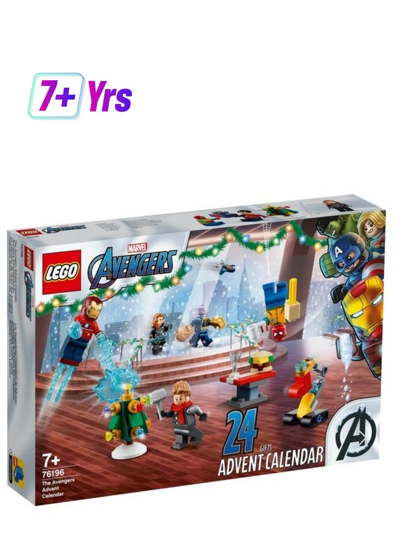 LEGO 76196 Marvel The Avengers Advent Calendar 298 7+ Years 