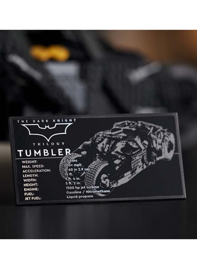 LEGO - 6365777 DC Batman™ Batmobile™ Tumbler Adult Building Kit; Build-And-Display Model Of The Iconic Batmobile™ From The Dark Knight™ Movie Trilogy; Great Gift For Adult Batman Fans And Model Makers, For Ages 16+ (2,049 Pieces) 76240 2049 16+ Years - Image 1