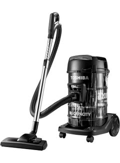 Vacuum Cleaner 22 L, Blowing Function, Pull Handle On Dust Tank, Precise & Adjustable Airflow 22 L 2200 W VC-DR220ABF(G) Black/Grey