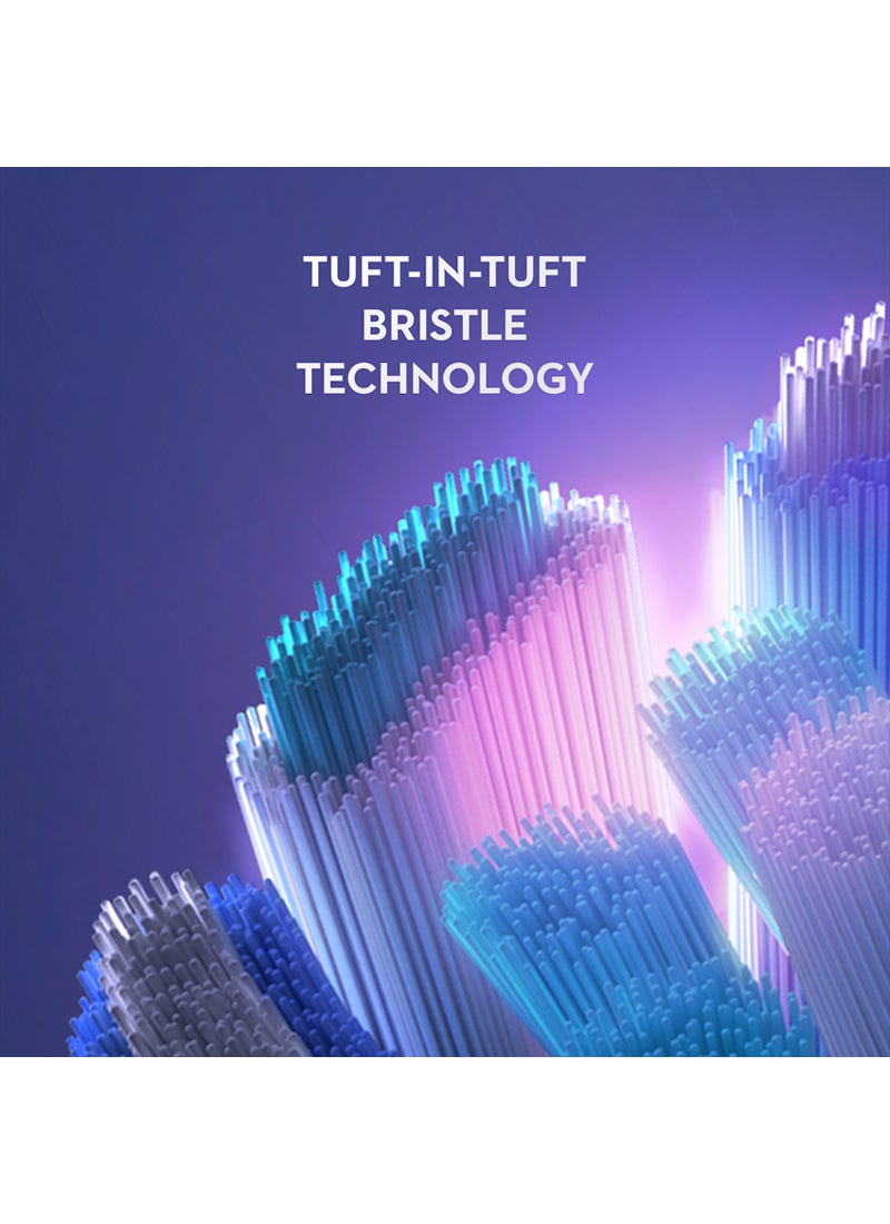 Oral-B iO Ultimate Clean Rechargeable Electric Toothbrush Replacement Heads, with Personalized Brushing Modes, Black, Pack of 2 Black - Image 5