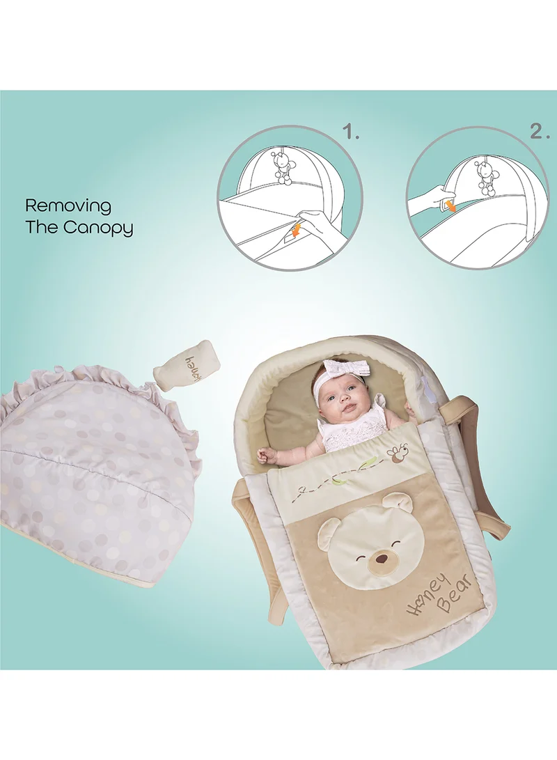 Moon Moses Basket, Bedside Sleeper And Travel Carrycot, 0-12 Months