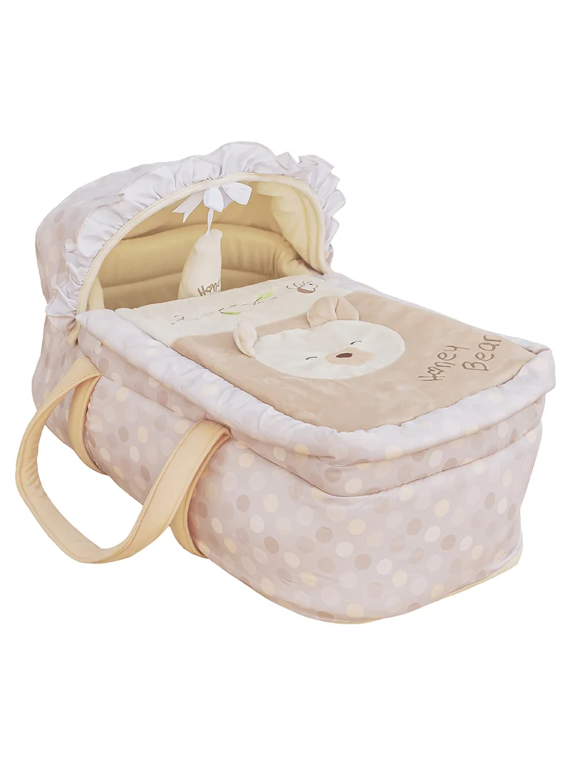 Moon Moses Basket, Bedside Sleeper And Travel Carrycot, 0-12 Months