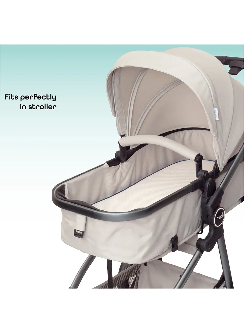 Moon Classic Foam Moses Basket Crib And Pram Mattress