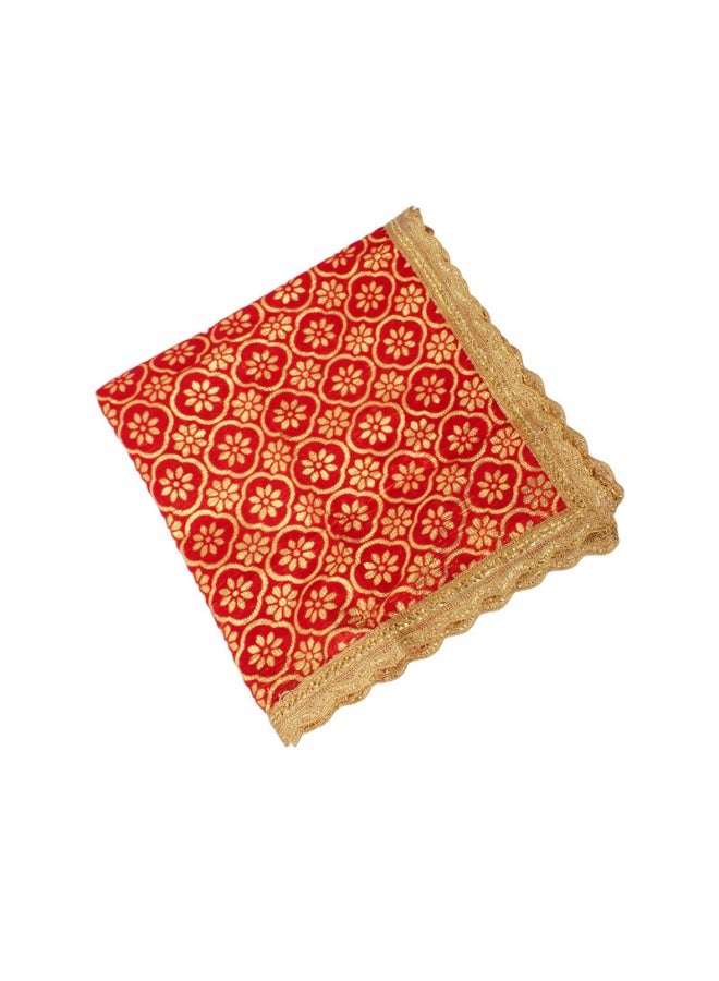 Madhoor Chunri Red 18x18 inches  - Image 1