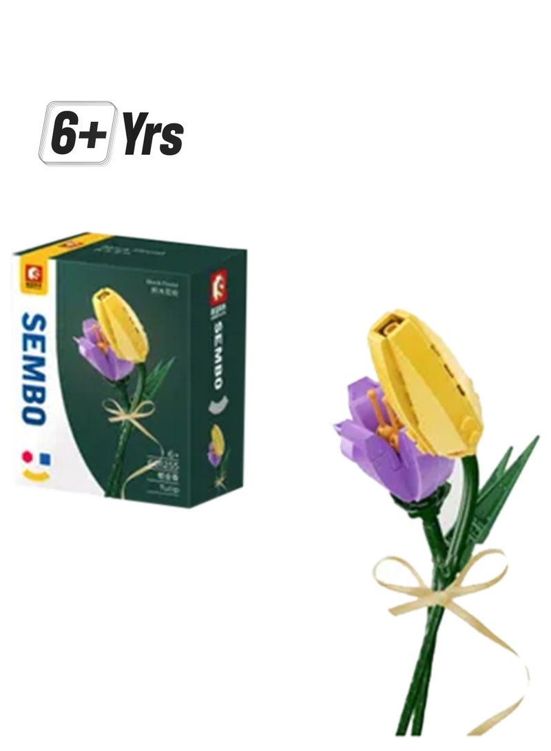 601255 Tulip Flower Building Blocks 6+ Years