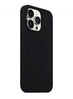 MARGOUN Protective Silicone Case Cover For iPhone 13 Pro (6.1 inch) Black  - Image 2
