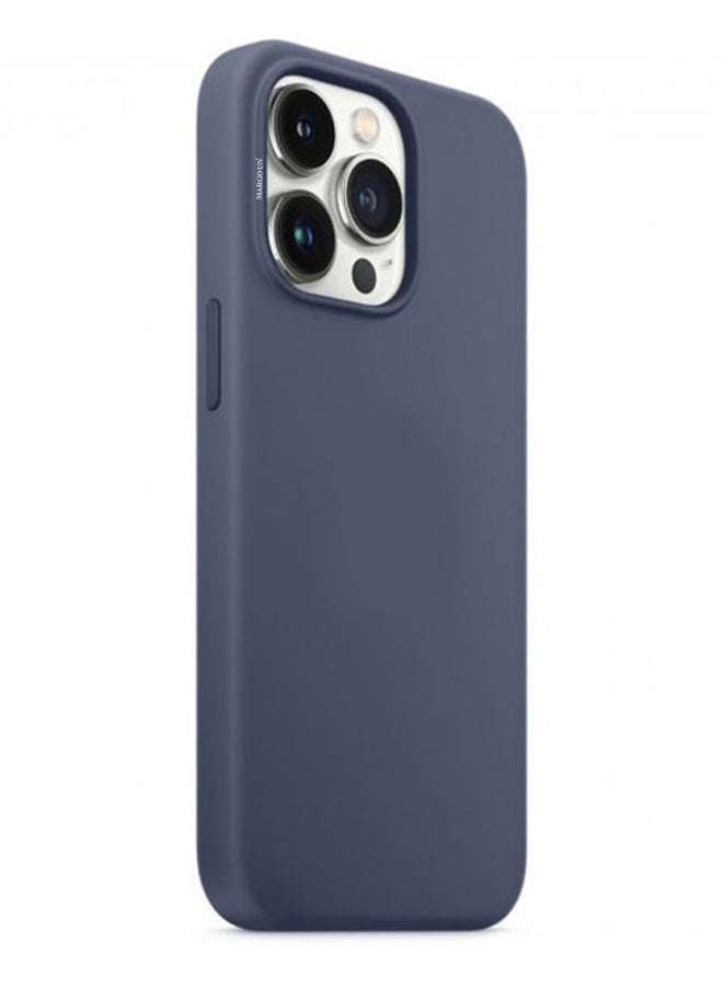Protective Silicone Case Cover For iPhone 13 Pro Max (6.7 inch) Dark Blue