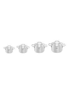 Tefal Tefal SS Duetto -4Pots Set Silver 20-24-26-28cm  - Image 4