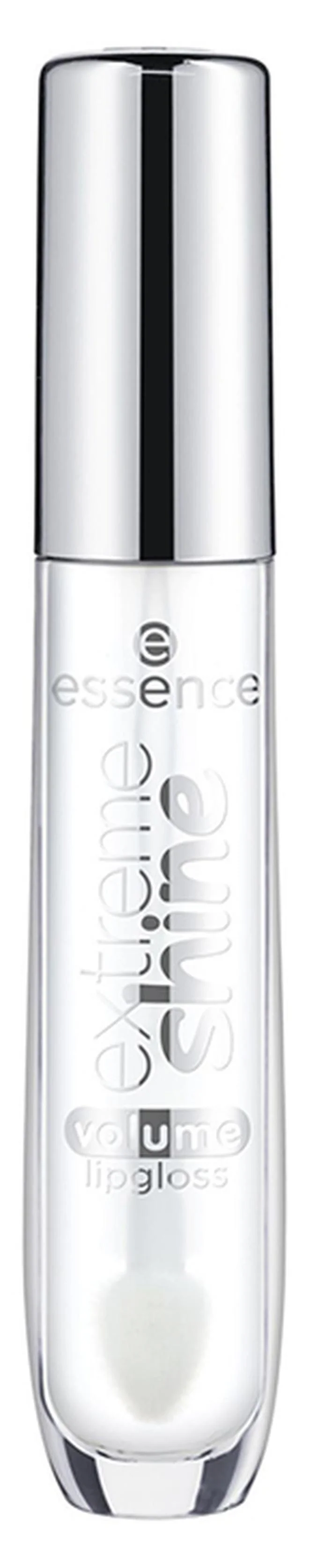 Essence Extreme Shine Volume Lip Gloss | 01 Crystal Clear | Natural Shine | Plumping Effect | Moisturising & Volumizing Lip Gloss for Adults