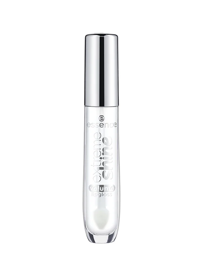 Essence Extreme Shine Volume Lip Gloss | 01 Crystal Clear | Natural Shine | Plumping Effect | Moisturising & Volumizing Lip Gloss for Adults