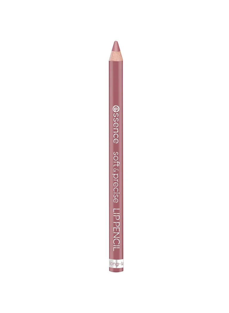 Essence Soft & Precise Lip Pencil 303 Delicate | Long Lasting Lip Liner for Defined Lips | Velvety Matte Finish | Smooth Application | Smudge Proof Lip Makeup | High Pigment Lip Contour Pencil