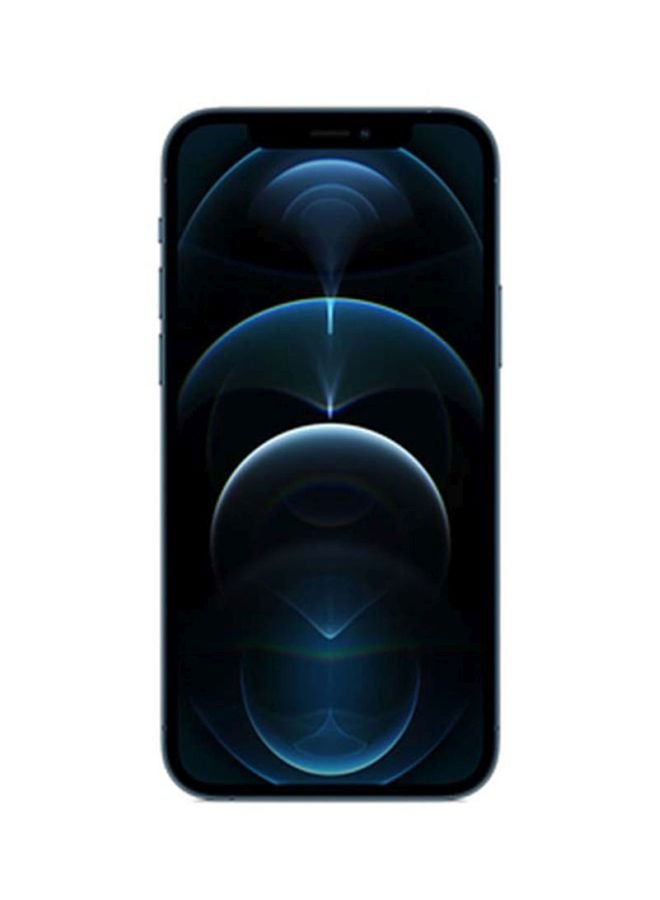 ابل  مُجدد - هاتف آيفون 12 برو مع تطبيق فيس تايم بذاكرة داخلية سعة 512 جيجابايت ويدعم تقنية 5G - النسخة العالمية بلون أزرق محيطي - Image 2