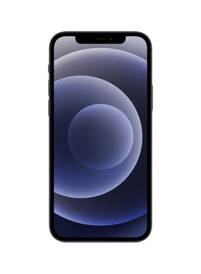 ابل  متجدد - iPhone 12 مزود ببرنامج Facetime وذاكرة سعة 256 جيجابايت باللون الأسود ويدعم شبكة 5G - إصدار عالمي - Image 2
