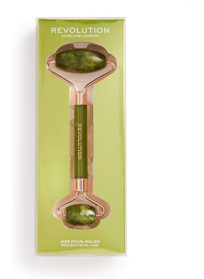 REVOLUTION - Skincare London Jade Roller Green 100grams - Image 1