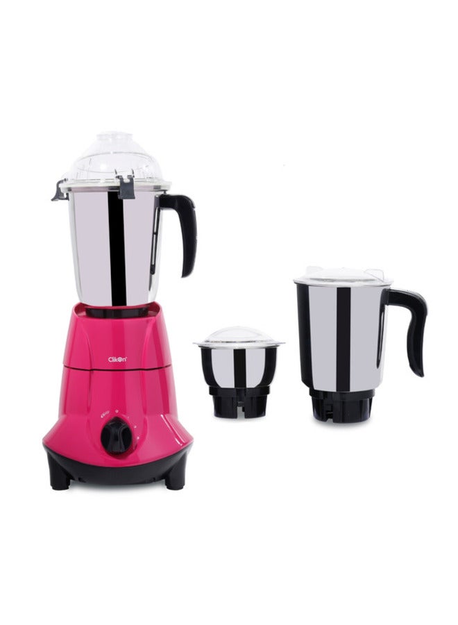Clikon Splendid Mixer Grinder 550 W CK2296 Pink - Image 2