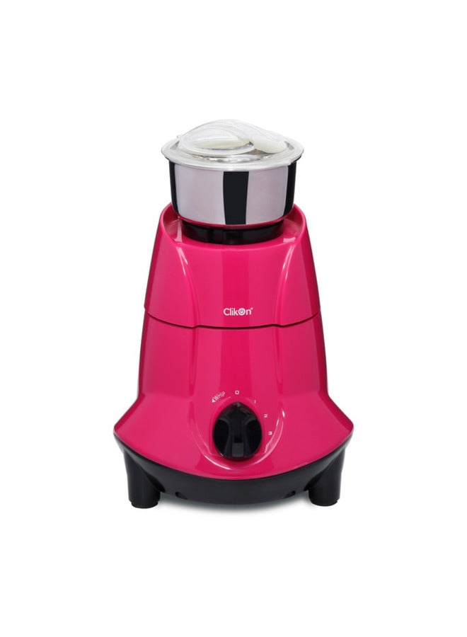 Clikon Splendid Mixer Grinder 550 W CK2296 Pink - Image 4