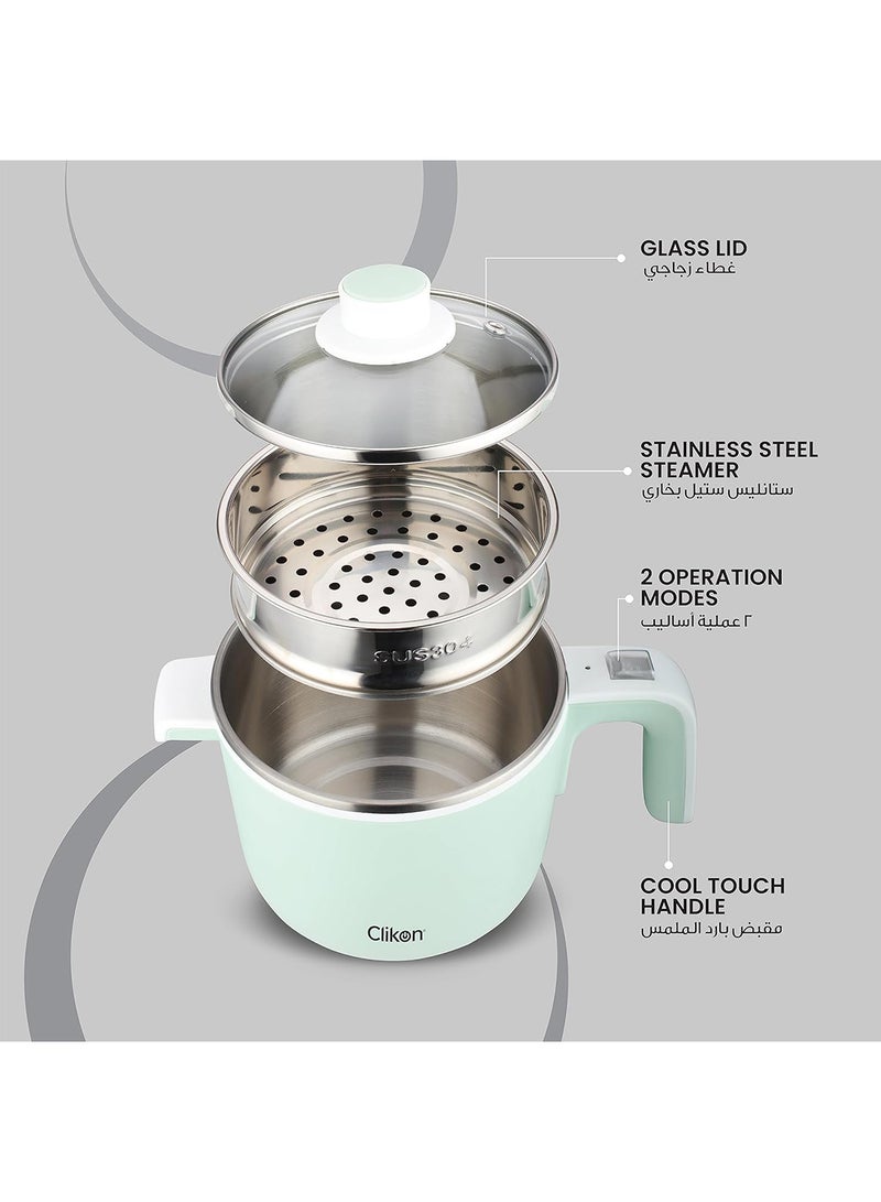 Clikon - Multi Functional Cooker 1.2 L 720 W CK4274 green - Image 1