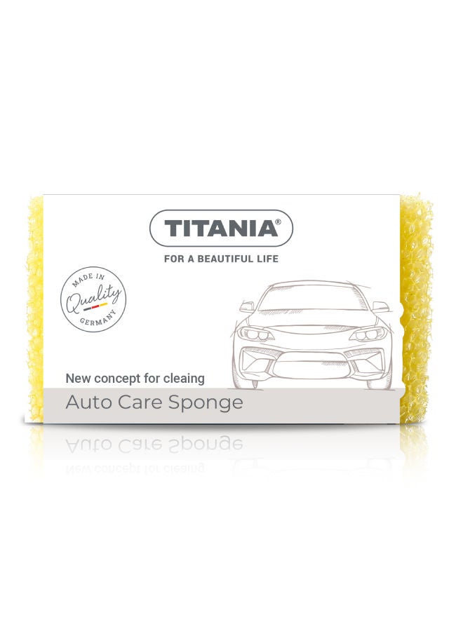تيتانيا إسفنجة للتنظيف التلقائي أصفر - Image 1