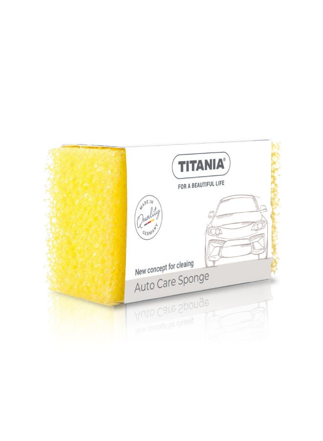 تيتانيا إسفنجة للتنظيف التلقائي أصفر - Image 2