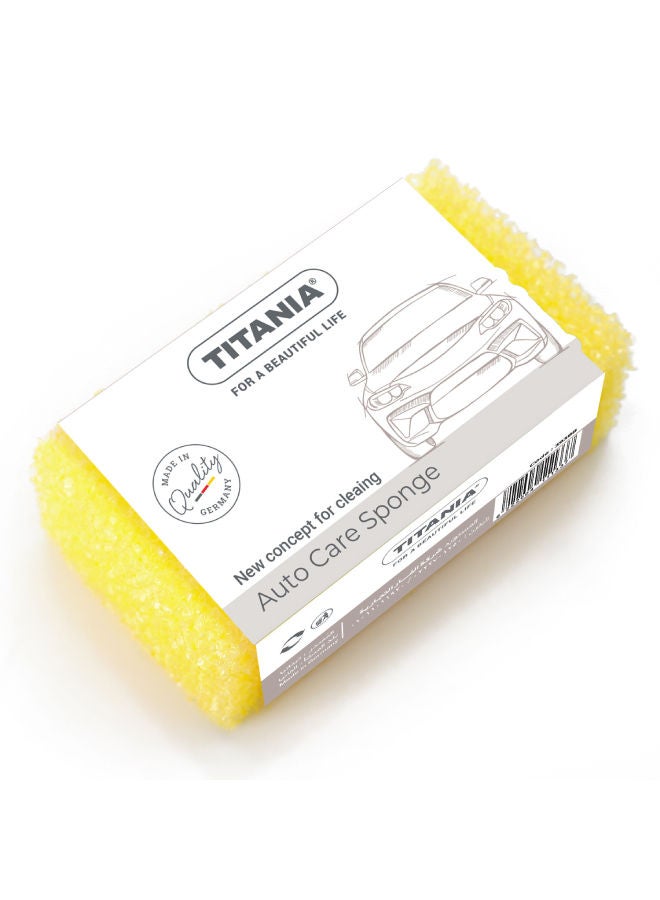 تيتانيا إسفنجة للتنظيف التلقائي أصفر - Image 3