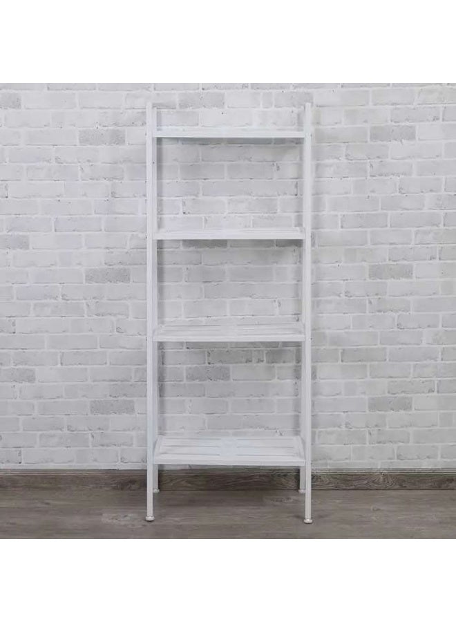 Pan Home Helma Multi Functional Rack 60x35x147cm - White White 60x35x147cm - Image 2