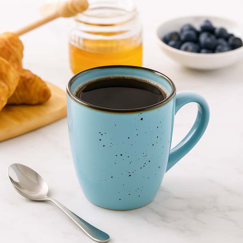 Pan Home SPECKLE MUG GREEN 370ML Green - Image 5