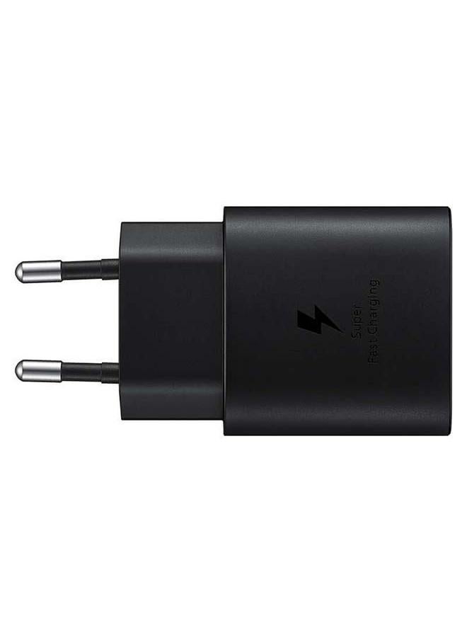 Samsung 25W Adapter USB-C Super Fast Charging Travel Adapter (EU Plug) Black - Image 3