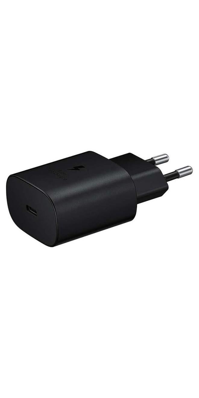 Samsung 25W Adapter USB-C Super Fast Charging Travel Adapter (EU Plug) Black - Image 1