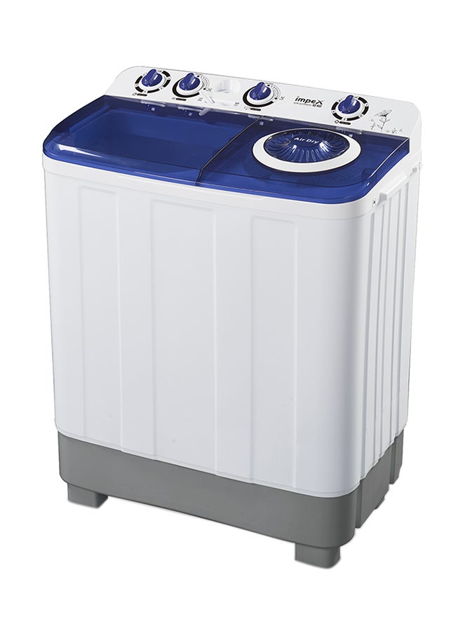 Impex 10KG Semi Automatic Washing Machine 380 W WM 4202 White/Blue/Grey 