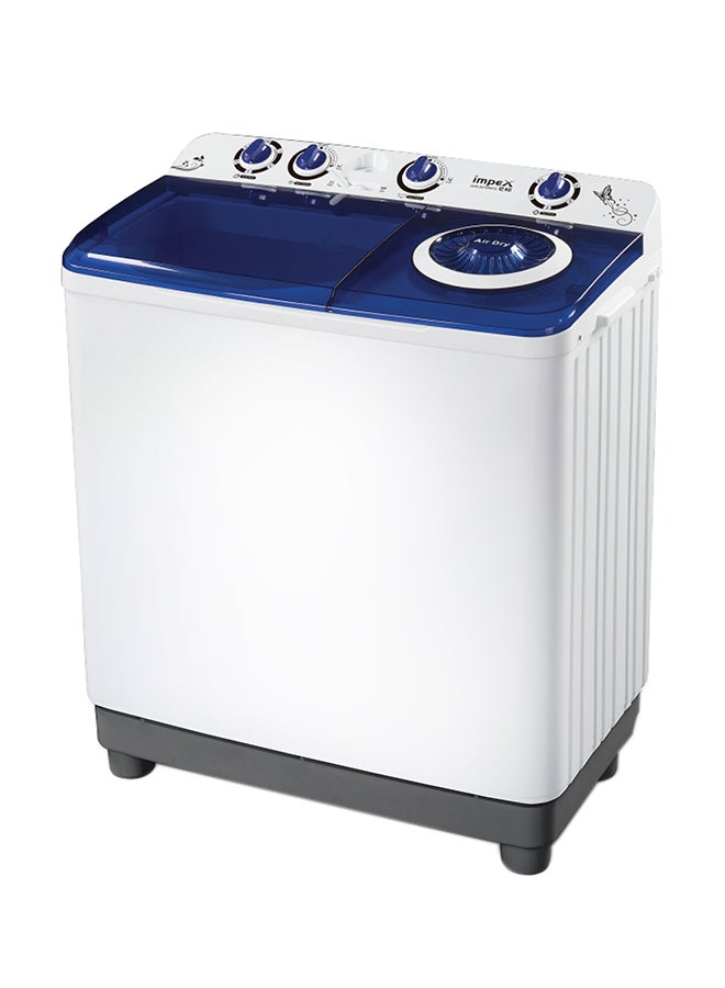 Impex WM 4205 12KG Semi Automatic Washing Machine 420 W WM 4205 White/Blue/Grey 