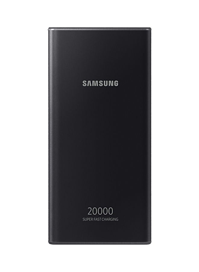 Samsung 20000 mAh Super Fast Charge Power Bank dark grey - Image 1